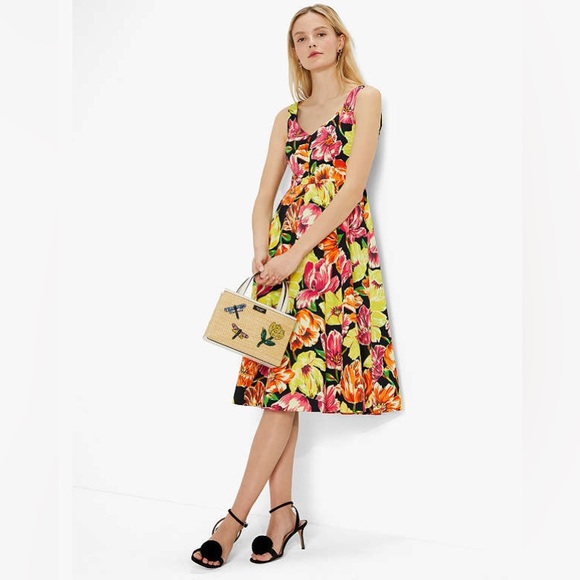 kate spade Dresses & Skirts - NTW Kate Spade Painted Tulips Grace Dress